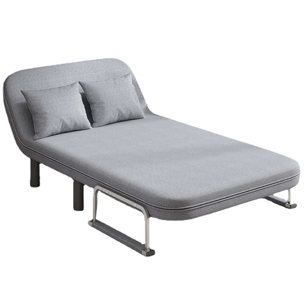 Диван-кровать двойного назначения, Складной диван Для небольшой семьи, Для отдыха, Мягкая спинка, Массивная сумка для сиденья, Железный и стальной каркас Изображение 0