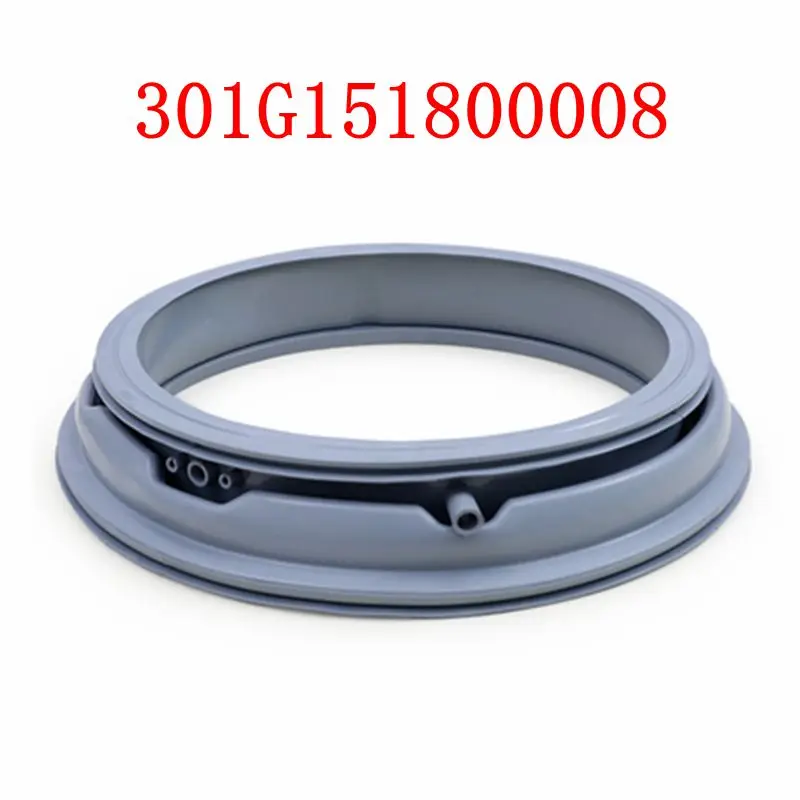 Манжетный люк для барабанной стиральной машины Sanyo 301G151800008 Водонепроницаемое резиновое уплотнительное кольцо для деталей крышки люка-лаза Изображение 0