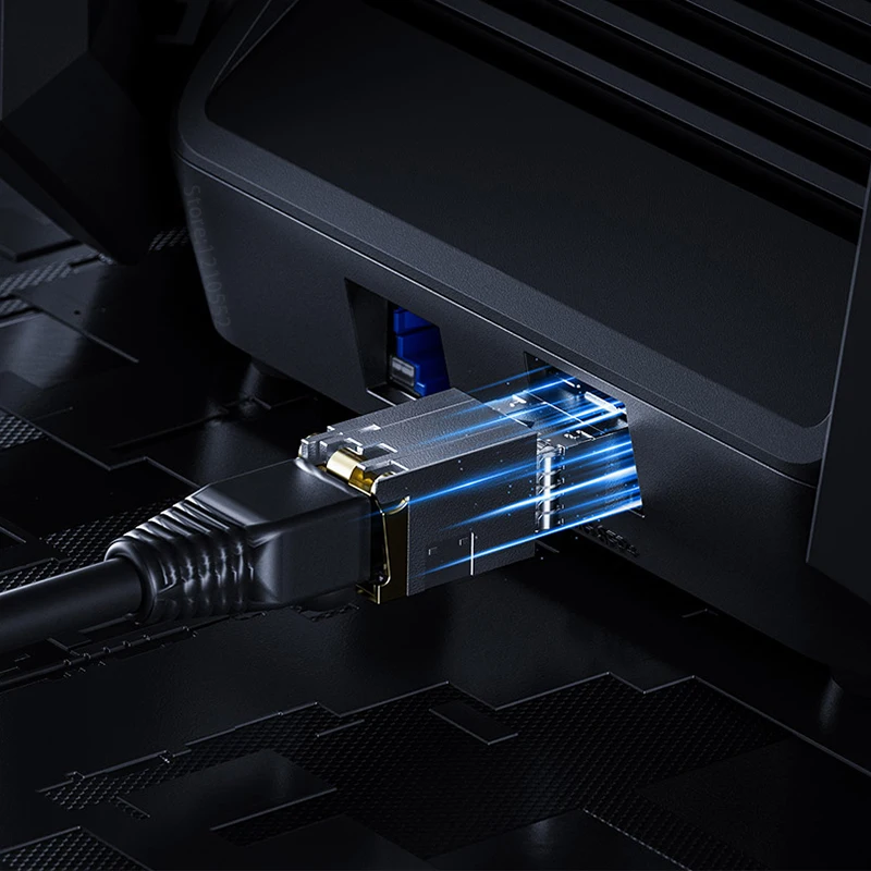 Новый 10-гигабитный маршрутизатор XIAOMI Wi-Fi Трехдиапазонный двойной сетевой порт 10G, 2 ГБ оперативной памяти, Ретранслятор ускорения игр, беспроводная сеть USB 3.0, IPTV. Изображение 2